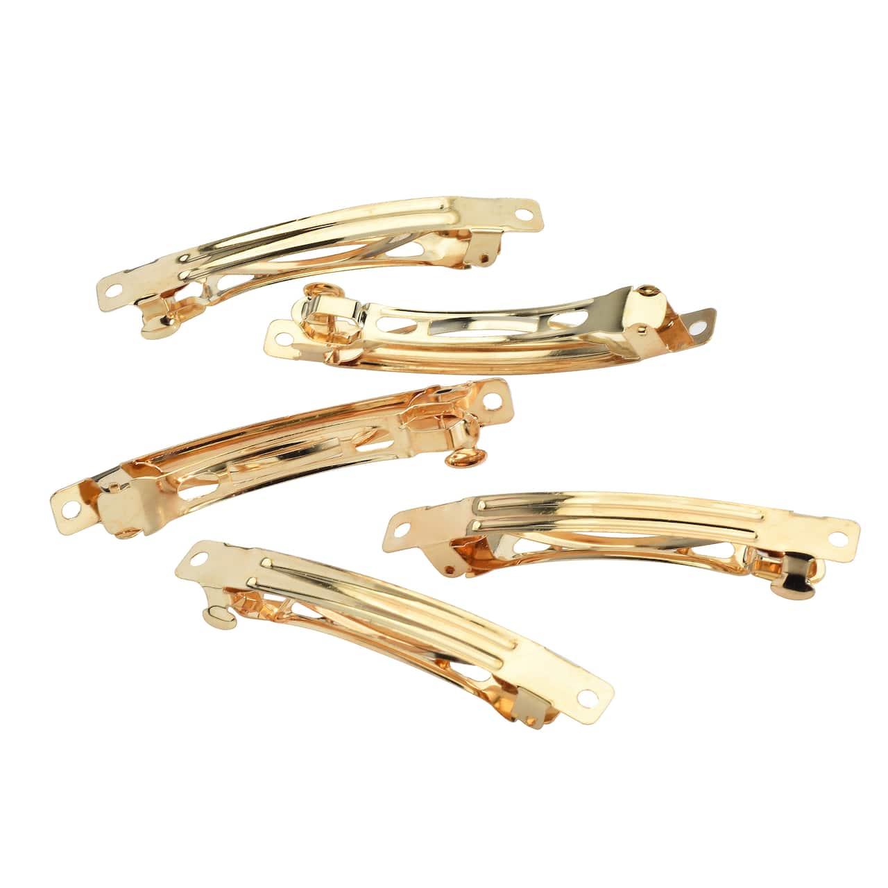 Barrettes françaises vierges de 8,5 mm, 8 unités de Bead Landing